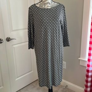 JJill soft comfy work dress